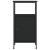 Noptiere, 2 buc., negru, 41x31x80 cm, lemn prelucrat GartenMobel Dekor