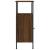 Noptiere, 2 buc., stejar maro, 41x31x80 cm, lemn prelucrat GartenMobel Dekor