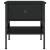 Noptieră, negru, 40x42x45 cm, lemn compozit GartenMobel Dekor