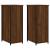 Noptiere, 2 buc., stejar maro, 32x42x80 cm, lemn compozit GartenMobel Dekor