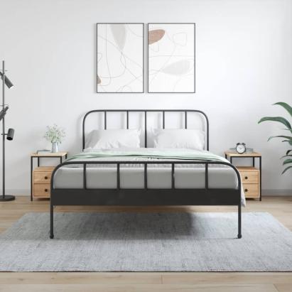 Noptiere, 2 buc., stejar sonoma, 34x35,5x50 cm, lemn compozit GartenMobel Dekor