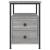 Noptiere, 2 buc., gri sonoma, 34x35,5x50 cm, lemn compozit GartenMobel Dekor