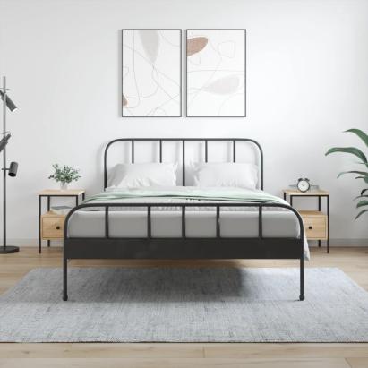 Noptiere, 2 buc., stejar sonoma, 34x36x50 cm, lemn compozit GartenMobel Dekor