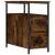 Noptiere, 2 buc., stejar afumat, 30x60x60 cm, lemn prelucrat GartenMobel Dekor
