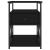 Noptiere, 2 buc., negru, 40x42x55 cm, lemn prelucrat GartenMobel Dekor