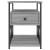 Noptiere, 2 buc., gri sonoma, 40x42x55 cm, lemn prelucrat GartenMobel Dekor