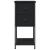Noptiere, 2 buc., negru, 32x42x70 cm, lemn compozit GartenMobel Dekor