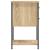 Noptiere, 2 buc., stejar sonoma, 32x42x70 cm, lemn compozit GartenMobel Dekor