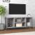 Comodă TV, gri sonoma, 102x35x45 cm, lemn prelucrat GartenMobel Dekor
