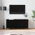 Comodă TV cu uși, negru, 102x35x45 cm, lemn prelucrat GartenMobel Dekor
