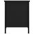 Comodă TV cu uși, negru, 60x35x45 cm, lemn prelucrat GartenMobel Dekor