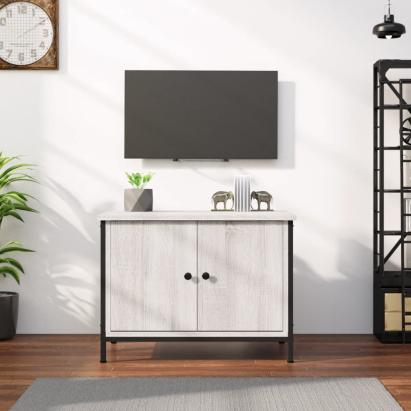 Comodă TV cu uși, stejar sonoma, 60x35x45 cm, lemn prelucrat GartenMobel Dekor