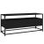 Dulap TV, negru, 100x35x45 cm, lemn prelucrat GartenMobel Dekor