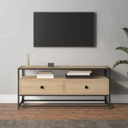Comodă TV, stejar sonoma, 100x35x45 cm, lemn prelucrat GartenMobel Dekor