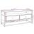 Dulap TV, gri sonoma, 100x35x45 cm, lemn prelucrat GartenMobel Dekor