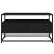 Comodă TV, negru, 80x35x45 cm, lemn prelucrat GartenMobel Dekor
