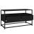 Comodă TV, negru, 80x35x45 cm, lemn prelucrat GartenMobel Dekor