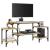 Dulap TV, stejar sonoma, 117x35x52 cm, lemn prelucrat GartenMobel Dekor