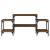 Dulap TV, stejar maro, 117x35x52 cm, lemn prelucrat GartenMobel Dekor
