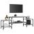 Dulap TV, gri sonoma, 157x35x52 cm, lemn prelucrat GartenMobel Dekor