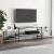 Dulap TV, gri sonoma, 197x35x52 cm, lemn prelucrat GartenMobel Dekor