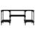 Comodă TV, negru, 102x35x45,5 cm, lemn prelucrat GartenMobel Dekor