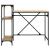 Birou cu rafturi, stejar sonoma 105x50x90 cm lemn compozit/fier GartenMobel Dekor