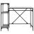 Birou cu rafturi, gri sonoma, 105x50x90 cm, lemn compozit/fier GartenMobel Dekor