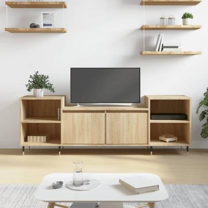 Comodă TV, stejar sonoma, 160x35x55 cm, lemn prelucrat GartenMobel Dekor