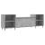 Comodă TV, gri beton, 160x35x55 cm, lemn prelucrat GartenMobel Dekor