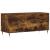 Dulap pentru discuri stejar fumuriu 100x38x48 cm lemn compozit GartenMobel Dekor