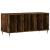 Dulap pentru discuri stejar fumuriu 100x38x48 cm lemn compozit GartenMobel Dekor