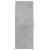 Dulap de perete, gri beton, 34,5x34x90 cm, lemn prelucrat GartenMobel Dekor