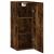 Dulap de perete, stejar fumuriu, 34,5x34x90 cm, lemn prelucrat GartenMobel Dekor