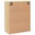 Dulap TV pe perete stejar sonoma, 69,5x34x90 cm, lemn prelucrat GartenMobel Dekor