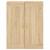 Dulap TV pe perete stejar sonoma, 69,5x34x90 cm, lemn prelucrat GartenMobel Dekor