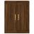 Dulap pe perete, stejar maro, 69,5x34x90 cm, lemn prelucrat GartenMobel Dekor