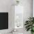 Comodă TV cu lumini LED, alb, 40,5x30x90 cm GartenMobel Dekor
