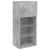 Comodă TV cu lumini LED, gri beton, 40,5x30x90 cm GartenMobel Dekor