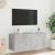 Comodă TV de perete cu lumini LED, gri beton, 100x35x41 cm GartenMobel Dekor