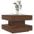 Măsuță cafea rotativă 360 grade, stejar maro 50x50x34,5 cm GartenMobel Dekor