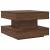 Măsuță cafea rotativă 360 grade, stejar maro 50x50x34,5 cm GartenMobel Dekor