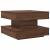 Măsuță cafea rotativă 360 grade, stejar maro 50x50x34,5 cm GartenMobel Dekor