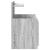 Noptiere 2 buc. cu 2 sertare gri Sonoma 40x36,5x62 cm GartenMobel Dekor