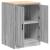 Dulap depozitare garaj gri Sonoma 60x51x85 cm GartenMobel Dekor