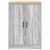 Dulap depozitare garaj gri Sonoma 60x51x85 cm GartenMobel Dekor