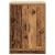 Dulap depozitare garaj lemn vechi 60x51x85 cm lemn masiv de pin GartenMobel Dekor