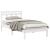 Cadru de pat Alb 90 x 200 cm Lemn masiv de pin GartenMobel Dekor