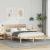 Cadru de pat cu headboard Maro 120 x 200 cm Lemn masiv de pin GartenMobel Dekor