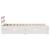 Cadru de pat cu sertar cu headboard cu depozitare Alb 80 x 200 cm Lemn de brad solid GartenMobel Dekor